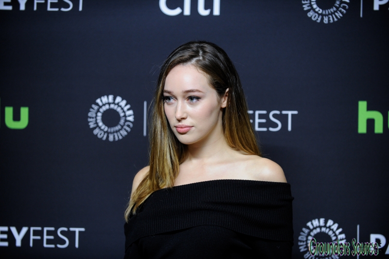 March 19th 2016 Alycia Debnam-Carey at Paleyfest 2016 Events-2
