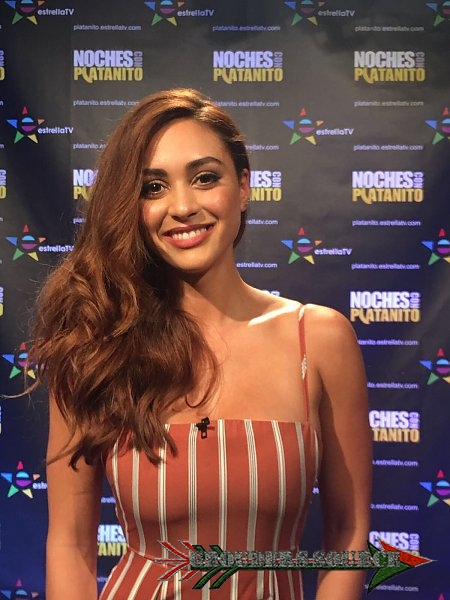 Lindsey Morgan November 6th 2017 Nochas Con Platanito Appearance
