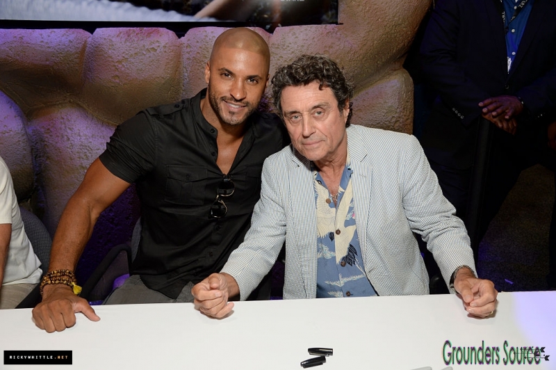 Ricky Whittle Starz American Gods Panel and Signing July 2016
