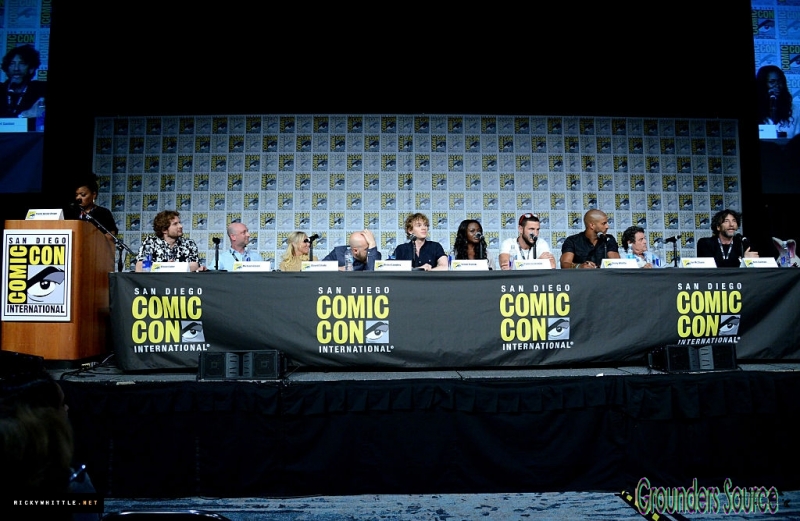 2016 July 22nd Ricky Whittle at Starz American Gods Panel and Signing
