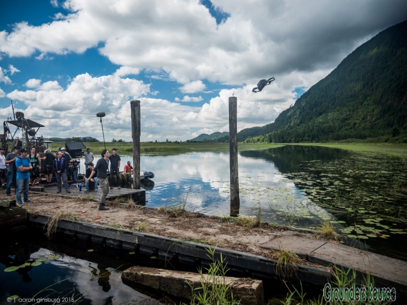 The 100 Season Three Behind the Scenes-175
