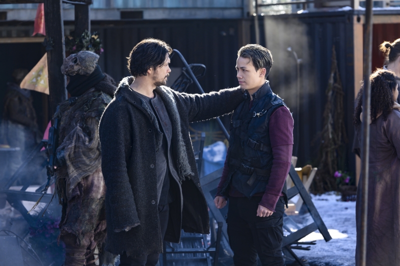 Season 6 Episode 06x13 The Blood of Sanctum HQ Stills The 100
