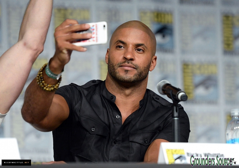 Ricky Whittle Panel and Signing American Gods Starz July 2016
