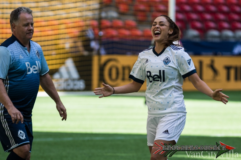 The Vancouver Whitecaps FC Legends and Stars Charity Match September 16 2017-18

