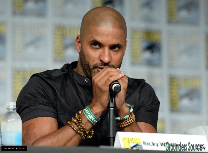 American Gods Signing Event Starz July 22nd 2016 Ricky Whittle

