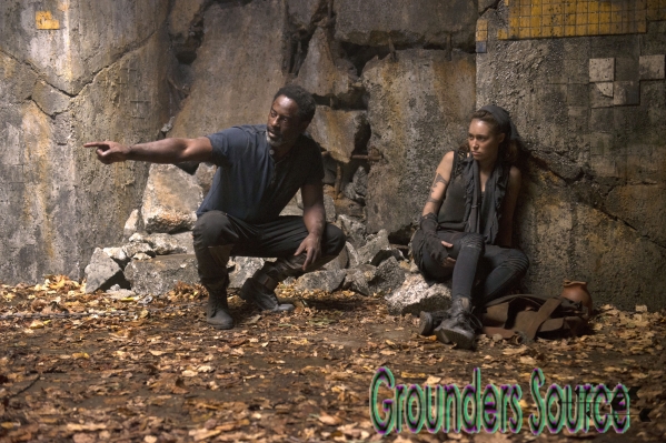 The 100 02x06 Fog of War Cast Scene Stills
