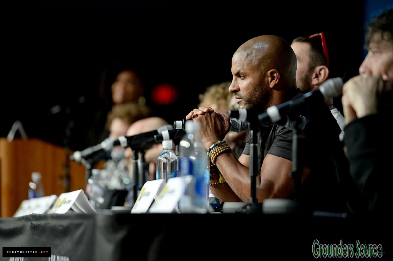 Starz American Gods Panel Ricky Whittle July 22nd 2016
