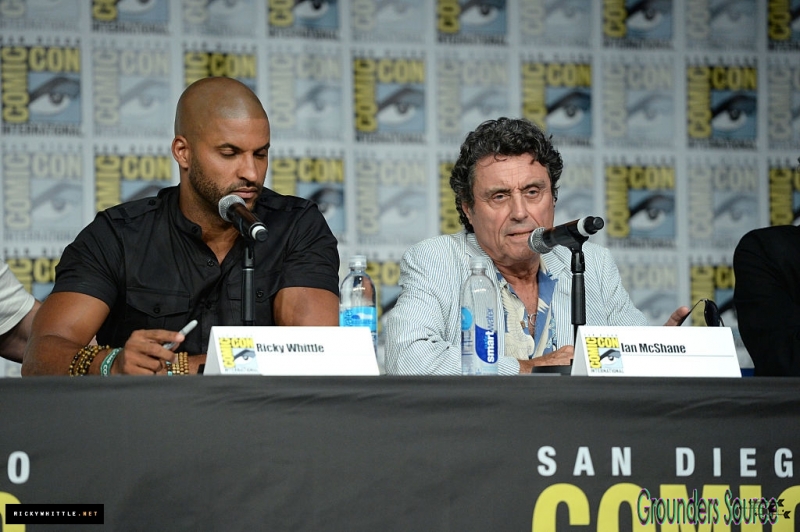 Ricky Whittle Starz American Gods Event Panel and Signing
