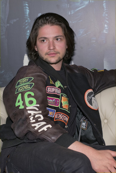 Eliza Taylor and Thomas McDonell at Calle 13 Premier in Madrid June 9th 2014
