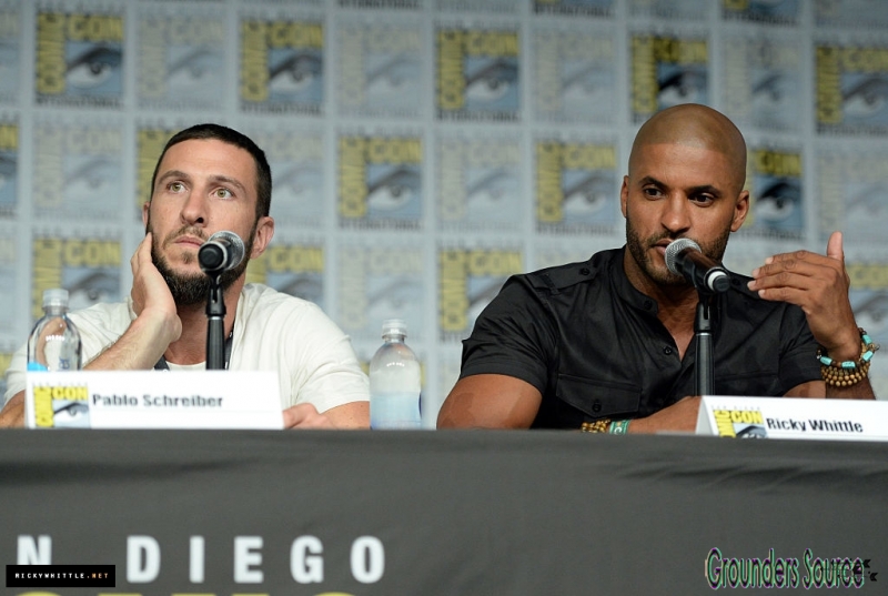 July 22nd Starz American Gods Panel and Signing Ricky Whittle
