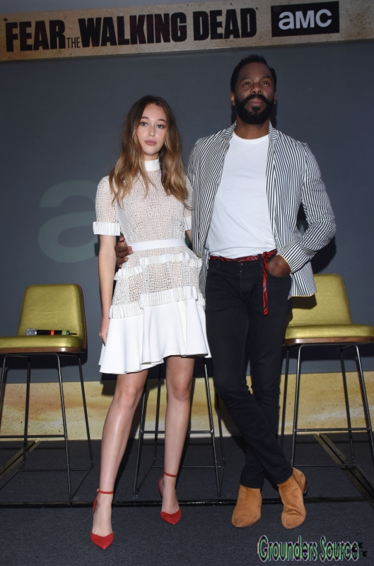 Alycia Debnam-Carey Attends Feart The Walking Dead Press Conference Event 2017
