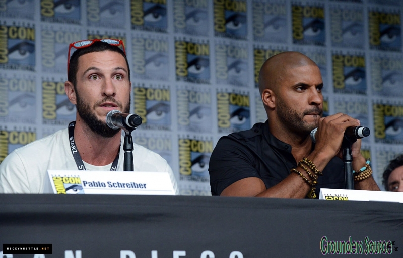 Ricky Whittle Starz Panel and Signing American Gods July 2016
