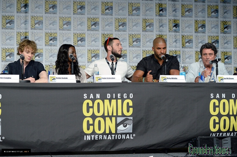 Ricky Whittle at Starz Panel American Gods July 22nd 2016
