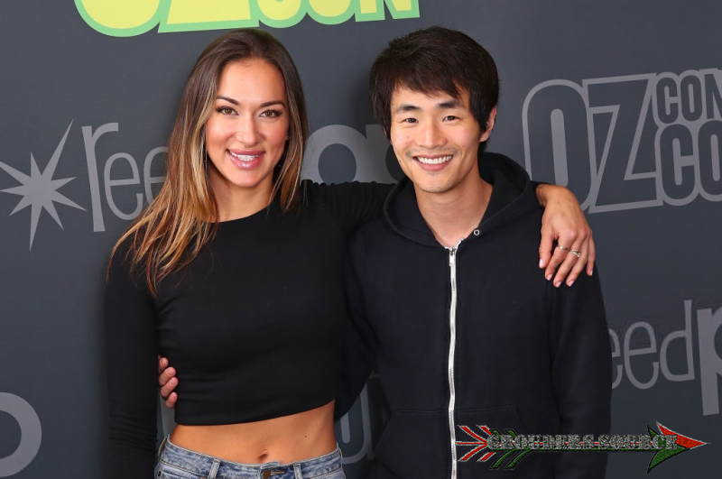 Tasya Teles and Christopher Larkin Oz Comic Con 2018 Media Coverage June 8th-10th
