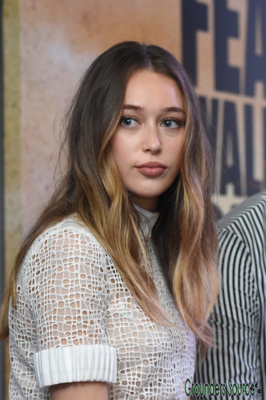 Alycia Debnam-Carey Attends Feart The Walking Dead Press Conference May 30th 2017
