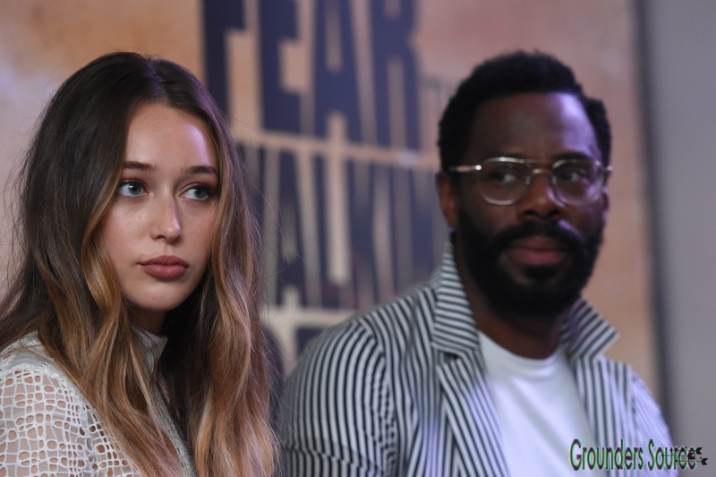 May 30th 2017 Alycia Debnam-Carey Feart The Walking Dead Press Conference Event
