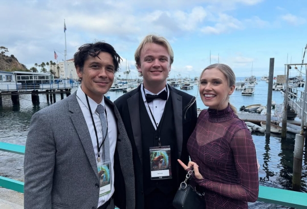 Bob Morley Eliza Taylor at Catalina Film Fest 2025 Events
