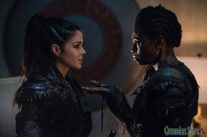 The 100 Season Four HQ Episode 04x13 Praimfaya HQ Stills
