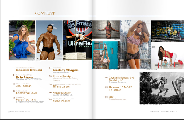 Lindsey Morgan For Most Fitness Magazine July 2015 -2
