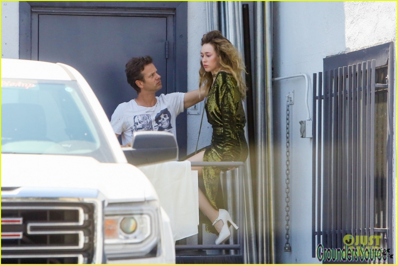 June 26th 2016 Photoshoot Alycia Debnam-Carey On Set -1
