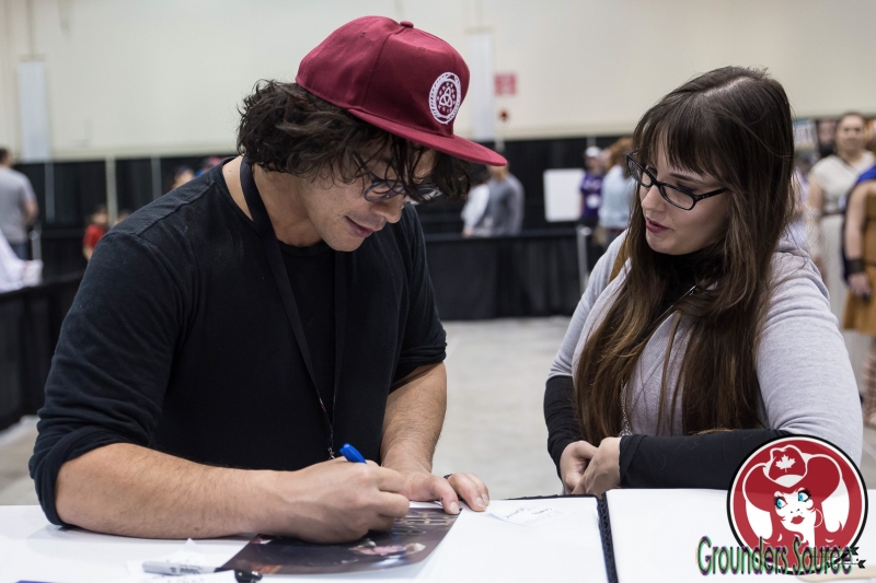 Bobby Morley Enjoying Calgary Expo Experience
