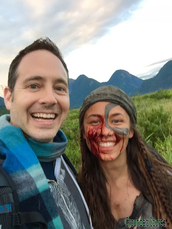 The 100 Season Three Behind the Scenes-184
