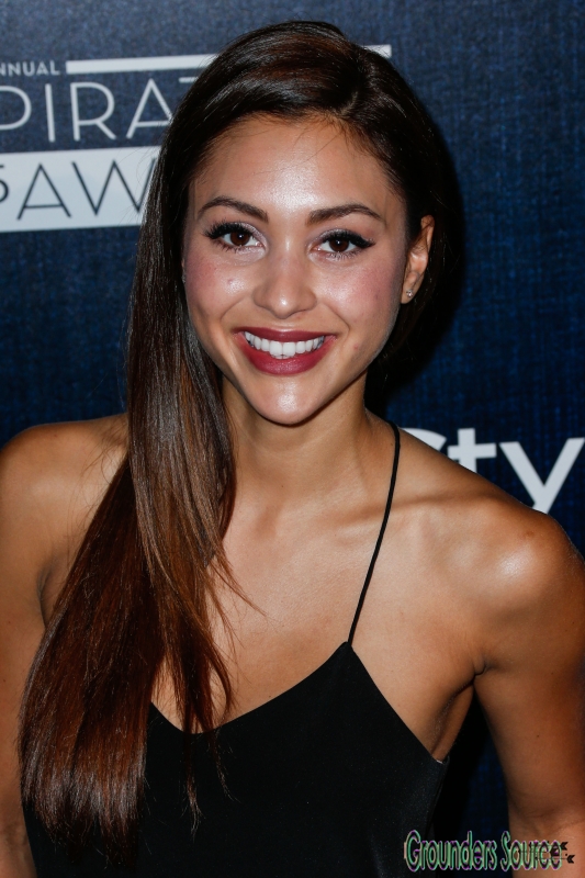 Events Lindsey Morgan June 5th 2015 At The SUWN Inspiration Awards
