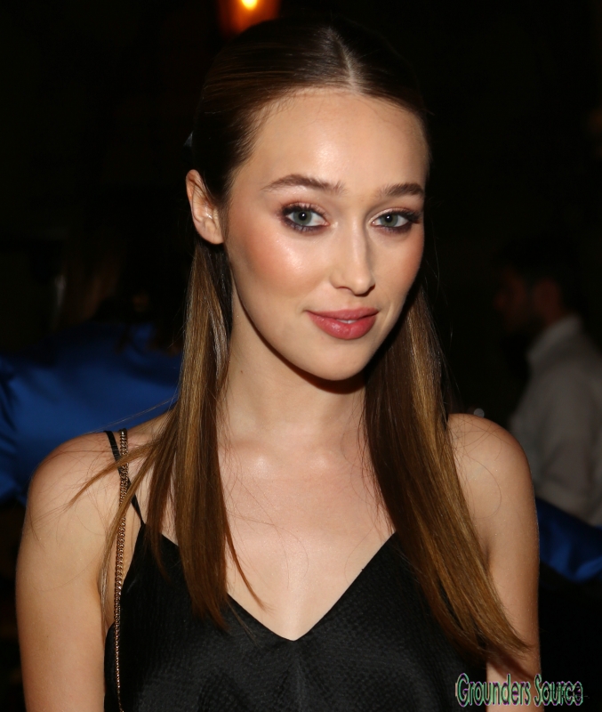 Alycia Debnam-Carey Diane Von Fustenberg Dinner November 10th 2016 Los Angeles
