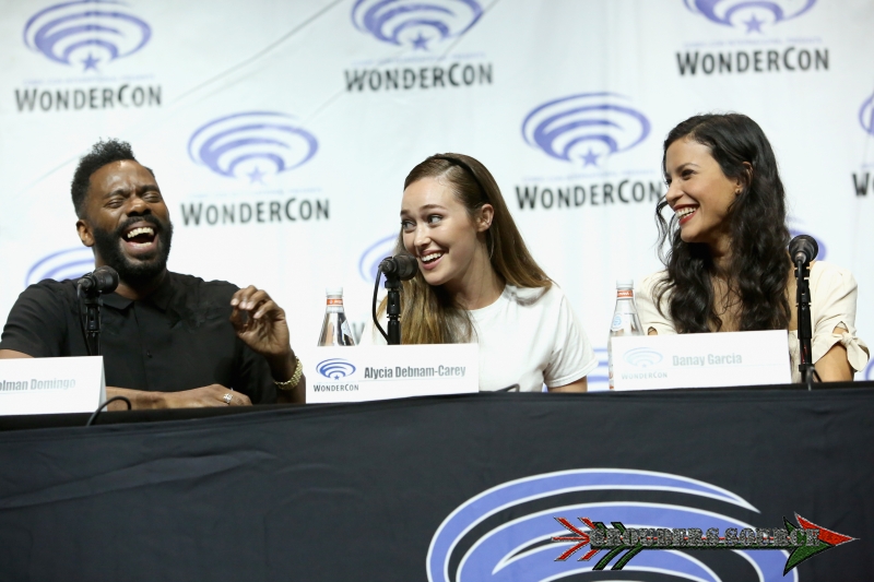The Cast WonderCon 2018 Alycia Debnam-Carey Images
