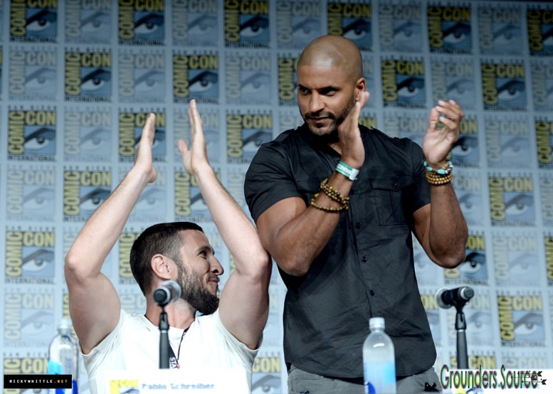 American Gods Panel Starz Ricky Whittle July 2016

