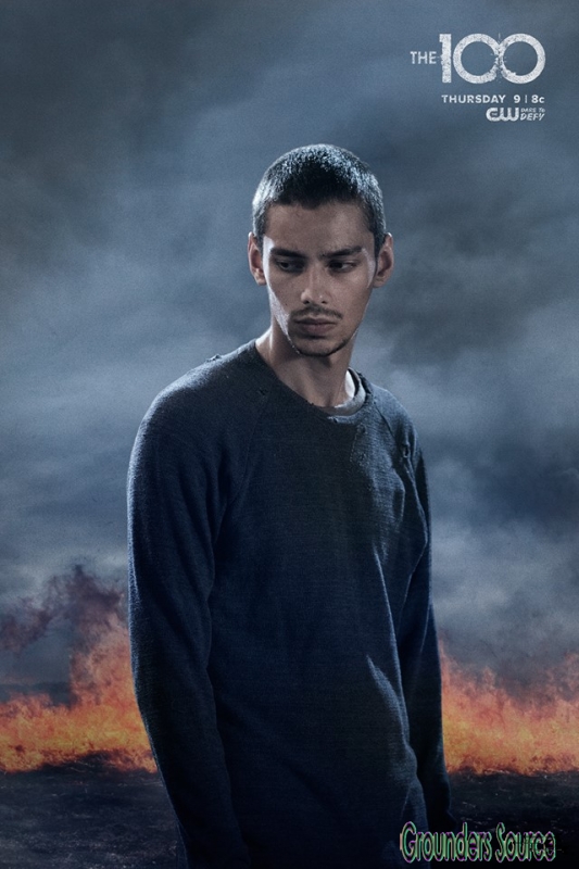The 100 Season Three Promotional Posters Stills
