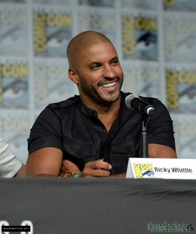 July 22nd 2016 Starz American Gods Panel Ricky Whittle
