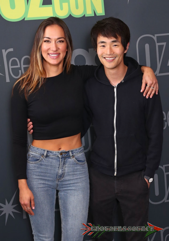 Tasya Teles and Christopher Larkin Oz Comic Con 2018 June 8th-10th
