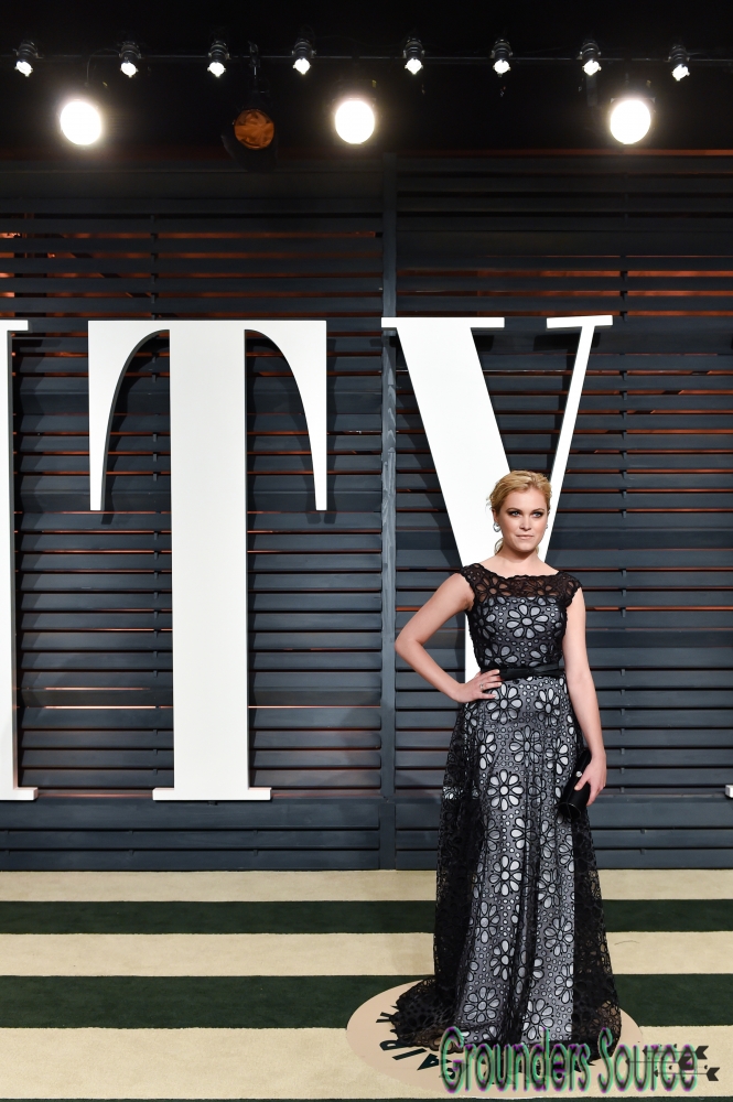 Eliza Taylor Vanity Fair After Party During Oscars Night February 22nd 2015
