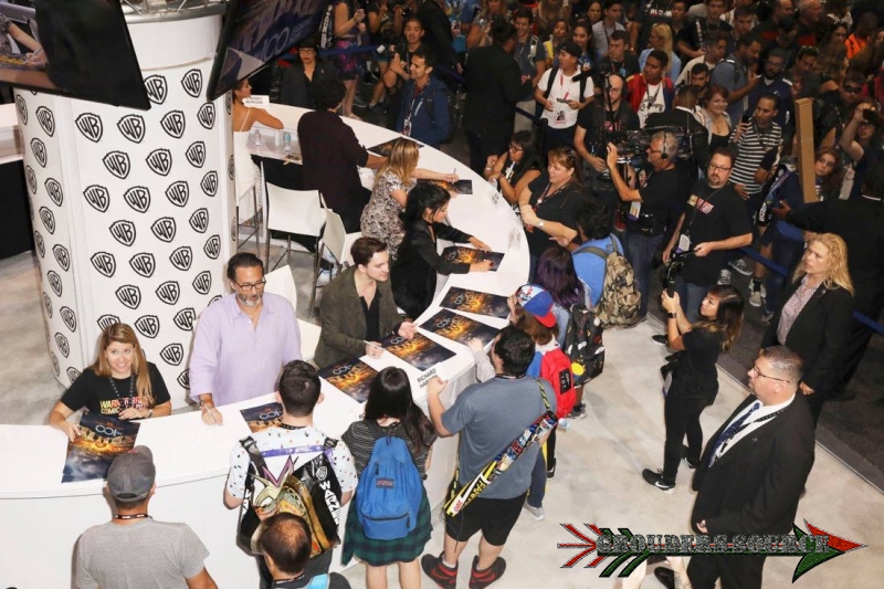 July 21st 2017 Comic Con Signing Table
