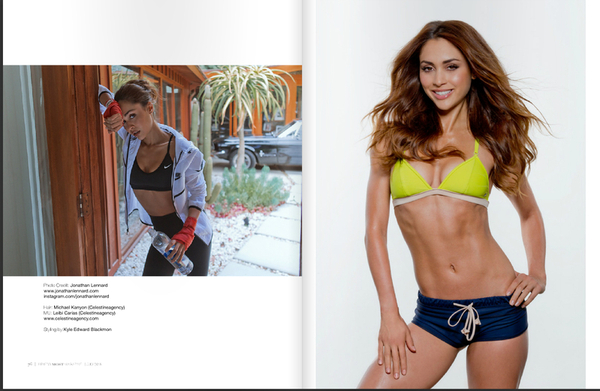 Lindsey Morgan For Most Fitness Magazine July 2015

