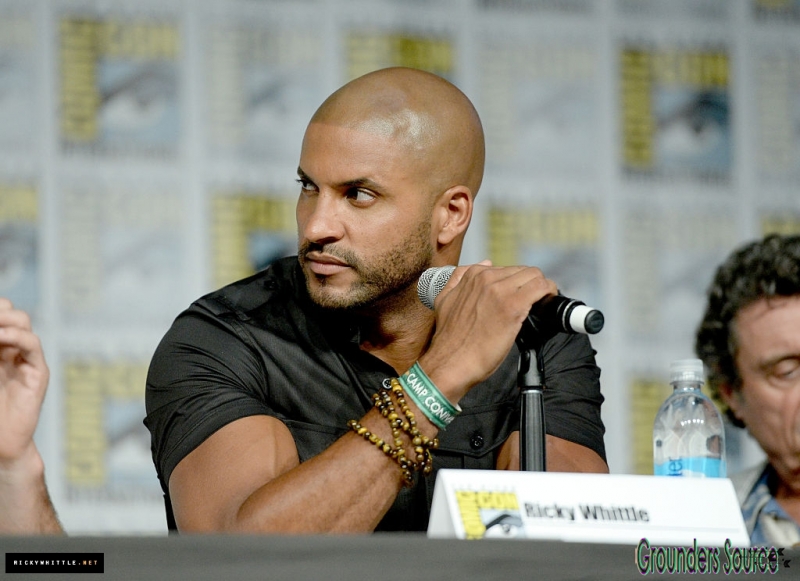 Starz American Gods Panel July 22nd Ricky Whittle
