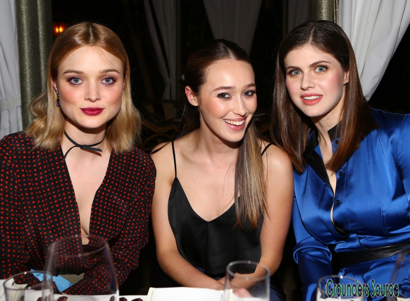 Diane Von Fustenberg Dinner Exclusive Alycia Debnam-Carey Los Angeles November 10th 2016
