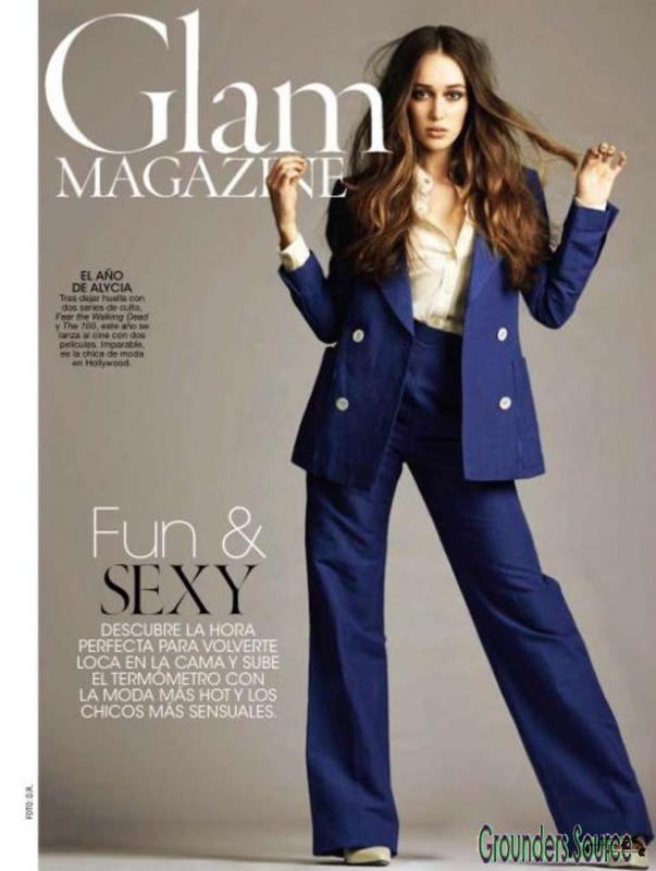 Photoshoots Alycia Debnam-Carey Glamour Spain September 2016
