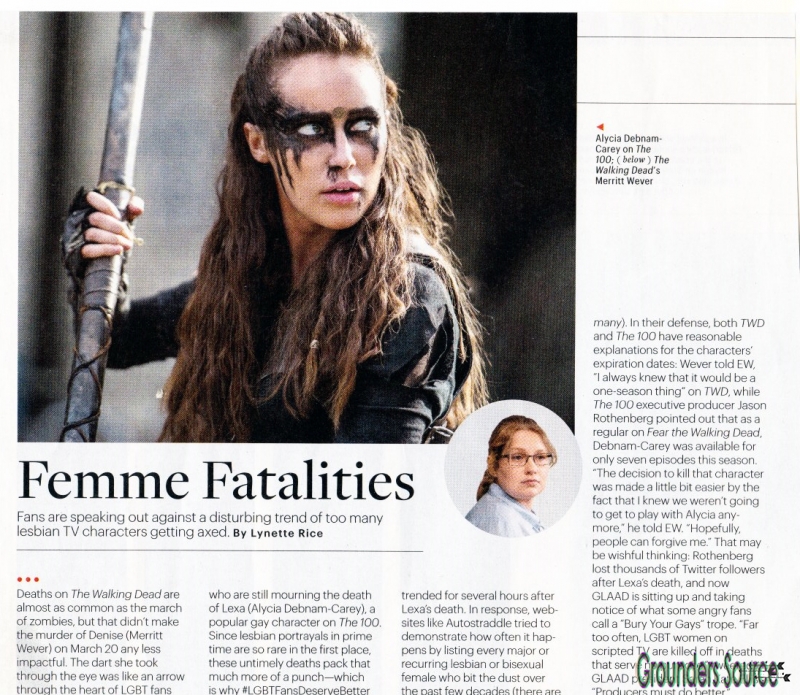 Entertainment Weekly Scans March 2016
