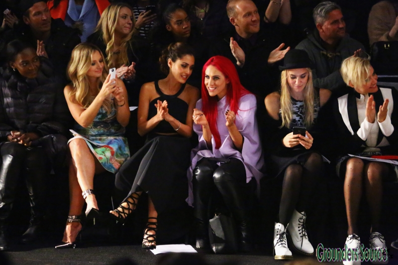 Lindsey at Vivienne Tam New York Fashion Week Fall 2015 Runway
