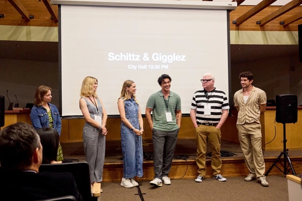 Eliza Taylor Bob Morley at Catalina Film Fest 2025 Events
