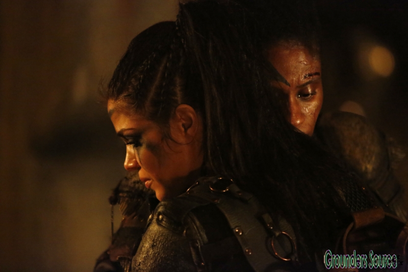 The 100 Episode HQ Promo Stills Season Four 04x10 Die All, Die Merrily
