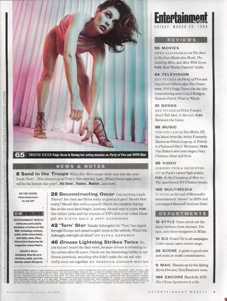 Scans Entertainment Weekly March 1998
