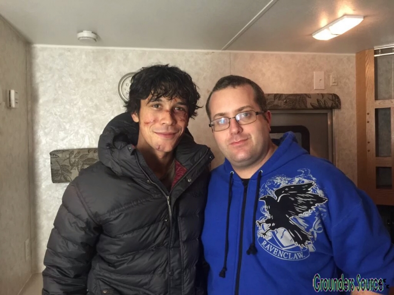 The 100 Season Three Behind the Scenes-224
