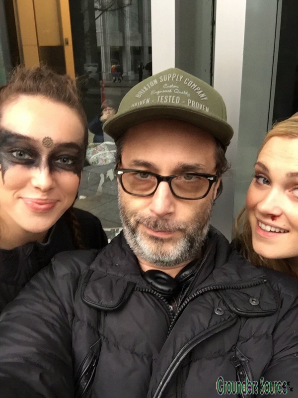 The 100 Season Three Behind the Scenes-148
