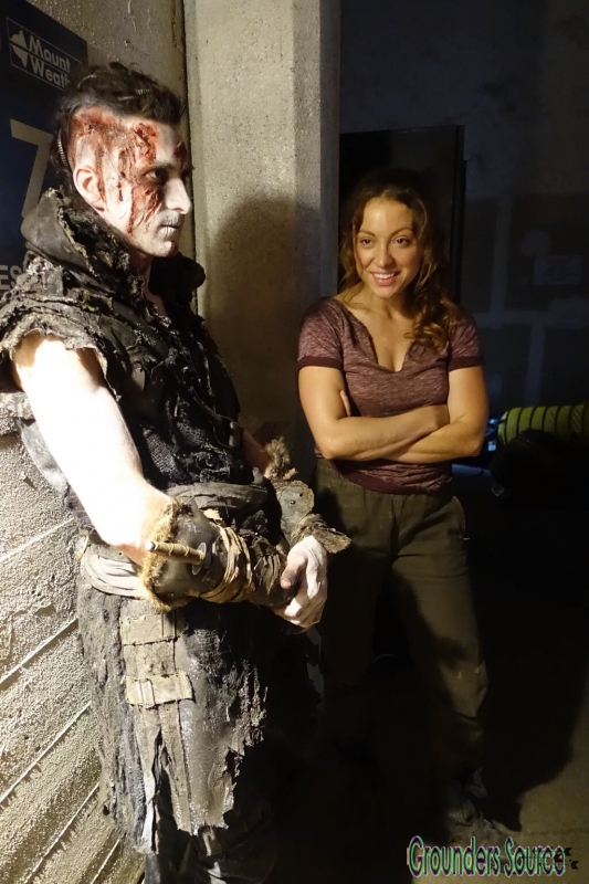 The 100 Season Three Behind the Scenes-147
