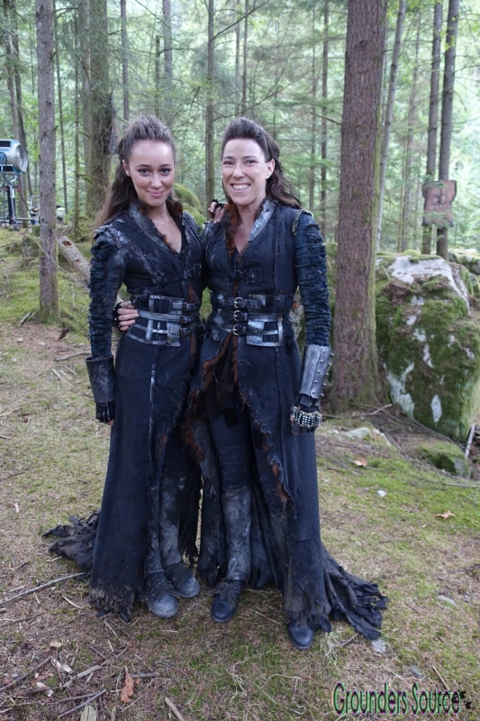 The 100 Season Three Behind the Scenes-72
