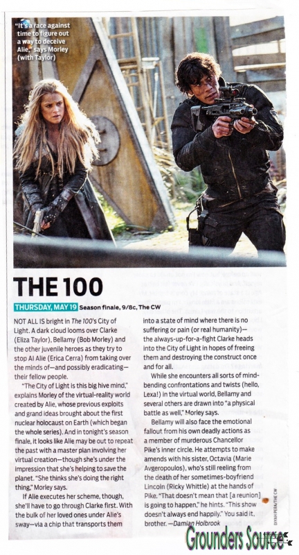 Scans TV Guide Magazine May 9th-22nd, 2016
