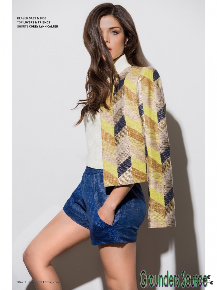 Marie Avgeropolous For Bello Magazine Photoshoots May 2014
